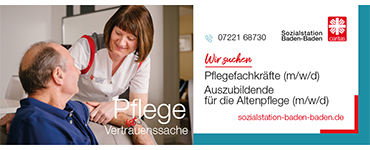 Stellenanzeige SST Baden-Baden